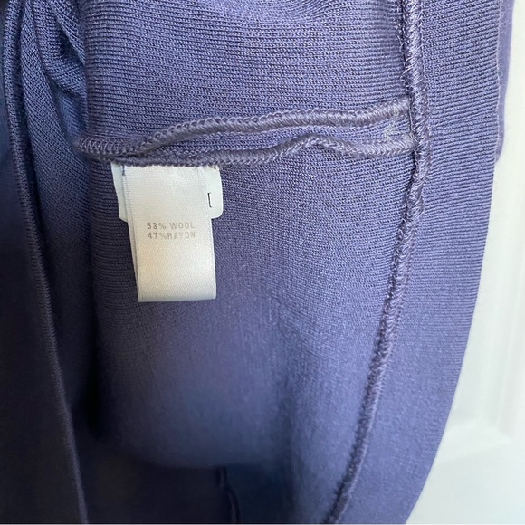 St. John Milano Knit  Quarter Sleeve Sweater Dress Wool Blend - Picture 4 of 9